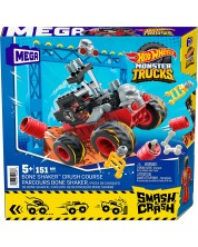 Κατασκευαστής Hot Wheels Monster Truck - Bone Shaker Crush Course -1