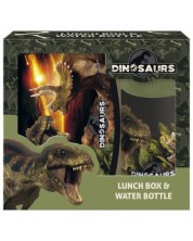 Σετ μπουκαλιού και κουτιού φαγητού  Derform Dinosaur 18 -1