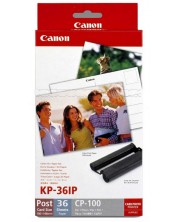Σετ με χαρτί και μελάνι Canon - KP-36IP -1