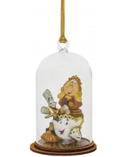 Χριστουγεννιάτικη διακόσμηση  Enesco Disney: Beauty And The Beast - Mrs Potts & Chips, 9 cm -1