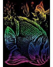 Σετ χάραξης Royal Rainbow - Ψάρι, 13 x 18 εκ