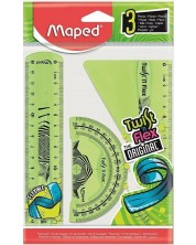 Σετ σχεδίασης Maped Twist'n Flex - Πράσινο