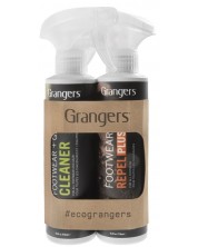 Σετ καθαριστικά  Grangers - Footwear Repel Plus & Footwear and Gear Cleaner, 2 x 275 ml -1