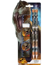 Σετ για το σχολείο Kids Licensing - Jurassic World, 5 τεμάχια