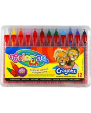 Σετ κηρομπογιές προσώπου Colorino Kids -6 χρώματα