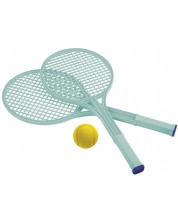 Σετ για τένις Ecoiffier - 2 ρακέτες και μπάλα, ποικιλία -1