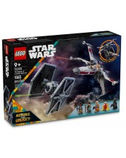 Κατασκευαστής LEGO Star Wars - TIE και X-Wing μαχητικά αεροσκάφη(75393)