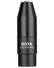 Μετατροπέας Boya - 35C-XLR Pro, 3,5 mm TRS/XLR, μαύρο -1