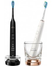 Ηλεκτρικές οδοντόβουρτσες Philips  Sonicare - HX9914/57, 2 κρφαλές, μαύρο/άσπρο -1