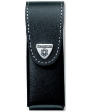 Δερμάτινη θήκη ζώνης για σουγιά τσέπης Victorinox - Μαύρη -1