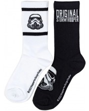 Σετ 2 ζευγαριών κάλτσες  ItemLab Movies: Star Wars - Stormtrooper