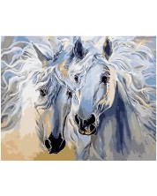 Σετ ζωγραφικής με αριθμούς  Foska - Άλογα