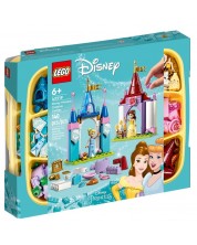Κατασκευαστής LEGO Disney - Disney Princess, Δημιουργικά κάστρα (43219) -1