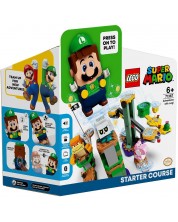 Κατασκευαστής Lego Super Mario - Περιπέτειες με τον Luigi διαδρομή εκκίνησης(71387) -1