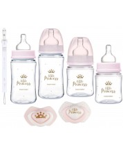 Σετ για νεογέννητο Canpol - Royal baby, ροζ, 7 τεμάχια -1
