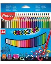 Σετ χρωματιστά μολύβια Maped Color Peps, 48 ​​χρωμάτων