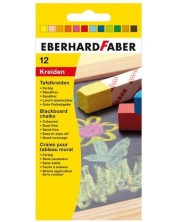 Σετ κιμωλίες Eberhard Faber - 12 χρώματα -1