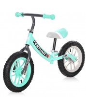 Ποδήλατο ισορροπίας Lorelli - Fortuna  Air,με φωτιζόμενες ζάντες, γκρι  και πράσινο -1