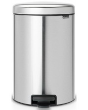 Κάδος απορριμμάτων Brabantia - NewIcon, 20 l, Matt Steel Fingerprint Proof -1