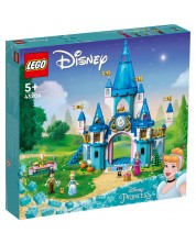 Κατασκευή Lego Disney - Το Κάστρο της Σταχτοπούτας και του Γοητευτικού Πρίγκιπα (43206) -1