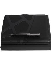 Σετ στυλό και ντοσιέ συνεδρίου Hugo Boss Craft - Μαύρο -1