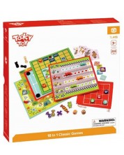 Σετ κλασικών παιχνιδιών Tooky Toy - 18 σε 1 -1