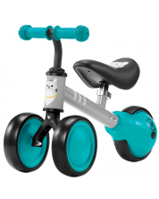 Ποδήλατο ισορροπίας KinderKraft - Cutie, Turquoise -1