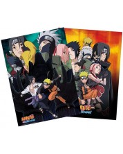 Σετ μίνι αφίσες ABYstyle Animation: Naruto Shippuden - Ninjas -1