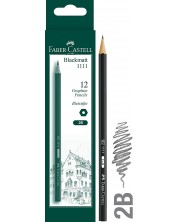 Σετ μολύβια Faber-Castell 1111 - 2B,12 τεμάχια