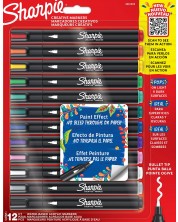 Σετ μαρκαδόρους Sharpie Acrylic -12 χρώματα -1