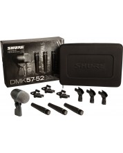 Σετ μικροφώνων για κρουστά όργανα Shure - DMK57-52, μαύρο