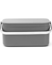 Κουτί απορριμμάτων τροφίμων  Brabantia - SinkSide Dark Grey	