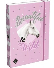 Κουτί με λάστιχο   Lizzy Card Wild Beauty Purple - A4