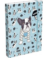 Κουτί με λάστιχο   Lizzy Card We Love Dogs Woof - A4