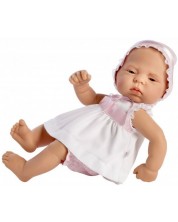 Κούκλα μώρο Asi - Λέγια, με άσπρο φόρεμα, 43 εκ