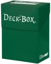 Κουτί καρτών Ultra Pro - Solid Color Deck Box, Forest Green (80+ τεμ .) -1