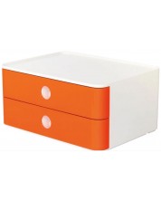 Κουτί με 2 συρτάρια  Han - Allison smart, κόκκινο -1