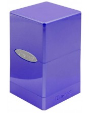Κουτί καρτών Ultra Pro Hi-Gloss Satin Tower - Amethyst (100+ τεμ.) -1