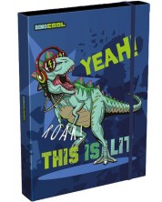 Κουτί με λάστιχο   Lizzy Card Dino Roar - A4