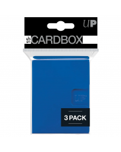 Κουτί καρτών Ultra Pro - Card Box 3-pack, Blue (15+τεμ.)