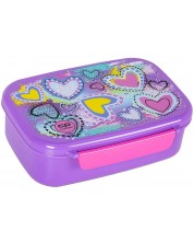 Κουτί φαγητού Cool Pack Foodyx - Pastel Hearts, 765 ml -1