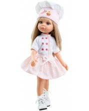 Κούκλα Paola Reina Amiga Profesiones - Κάρλα, με στολή ζαχαροπλάστης, 32 εκ