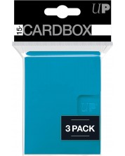 Κουτί καρτών Ultra Pro - Card Box 3-pack, Light Blue (15+τεμ.)  -1