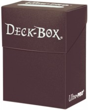 Κουτί για κάρτες Ultra Pro Deck Case Standard Size - Brown (80 τεμ.) -1