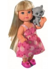 Κούκλα Simba Toys Evi Love - Evi, φίλος των ζώων, ποικιλία -1
