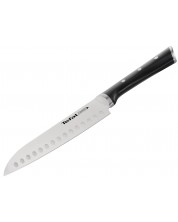 Μαχαίρι κουζίνας Tefal - Ice Force Santoku, 18 cm, μαύρο -1