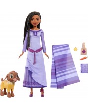Κούκλα Disney Princess - Asha με αξεσουάρ , 30 cm -1