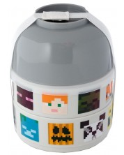 Κουτί τροφίμων Puckator - Minecraft Faces, 3 τεμάχια -1