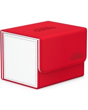 Κουτί καρτών Ultimate Guard Sidewinder XenoSkin SYNERGY Red/White (100+ τεμ .)