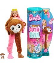 Κούκλα σούπερ έκπληξη Barbie - Color Cutie Reveal, Πίθηκος -1